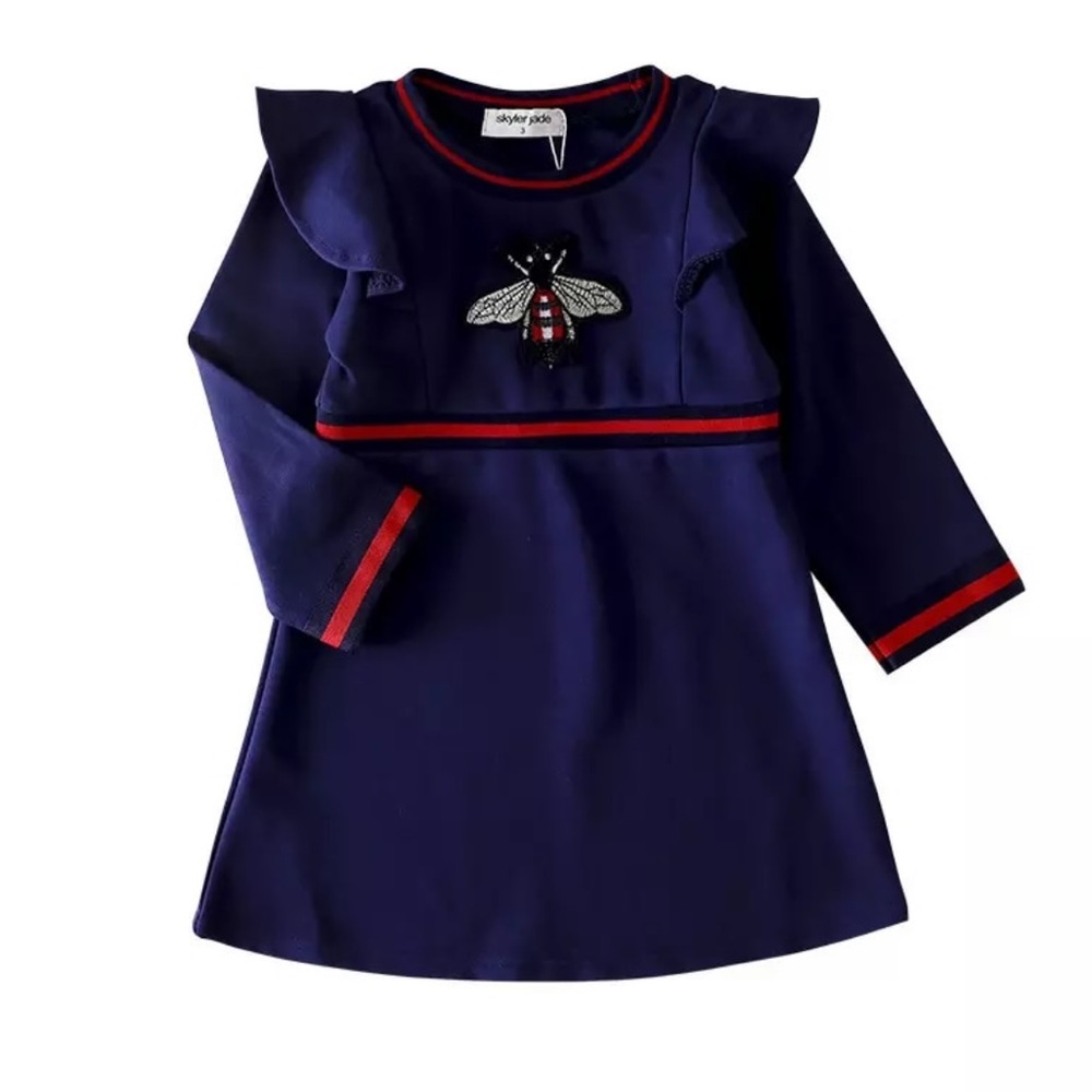 Flutter Sleeve Dress